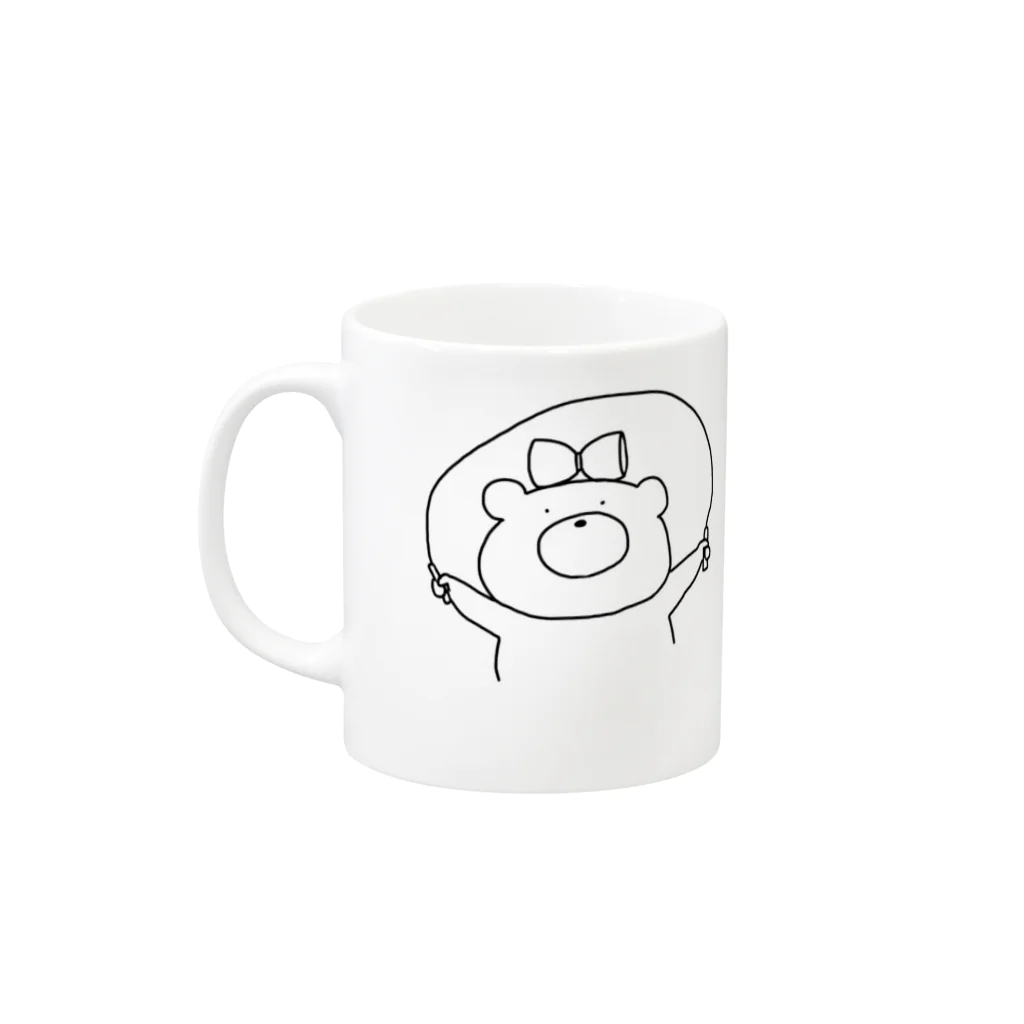 ぱやぱやのたのしいでぃあぼろライフ Mug :left side of the handle