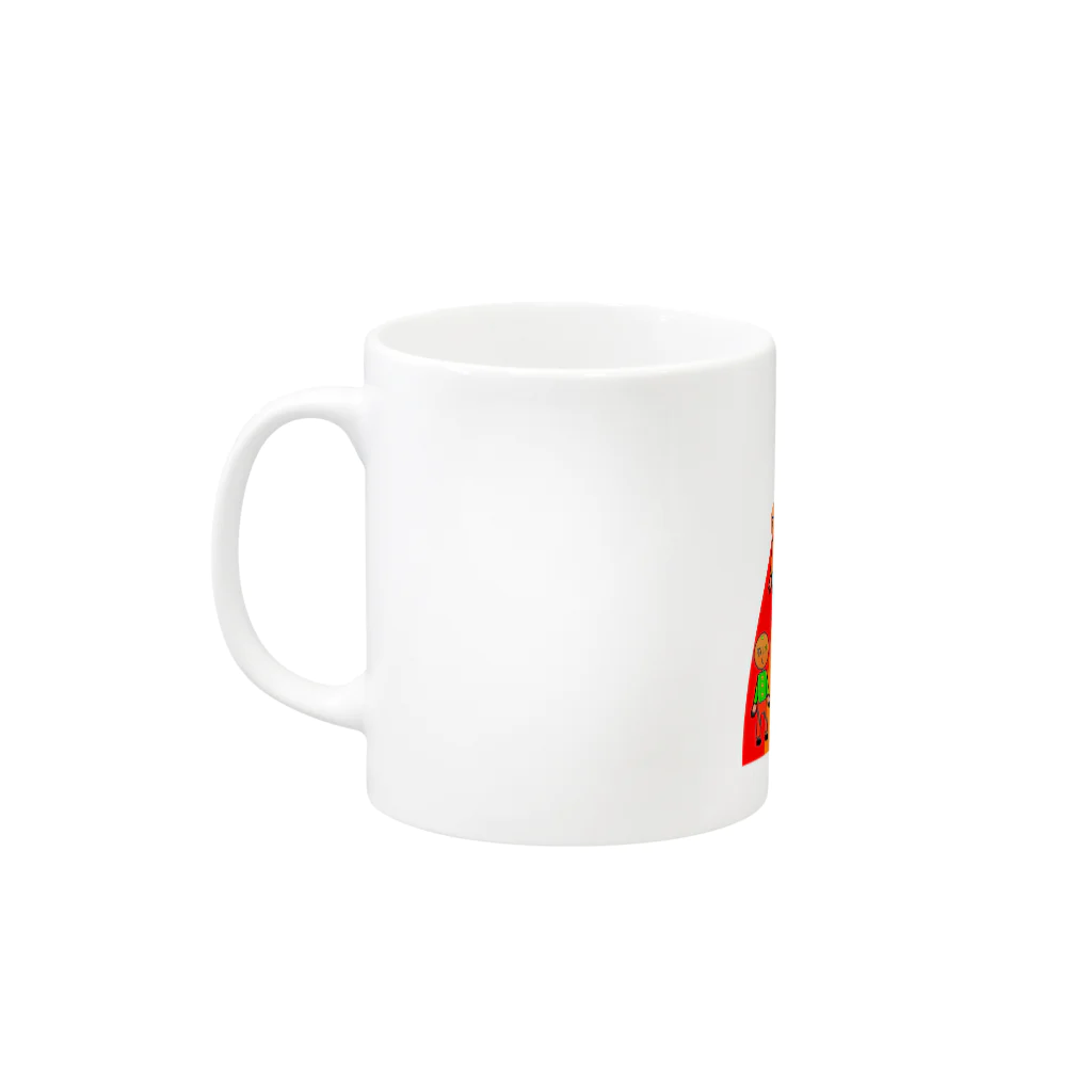 Fujioの虹 Mug :left side of the handle