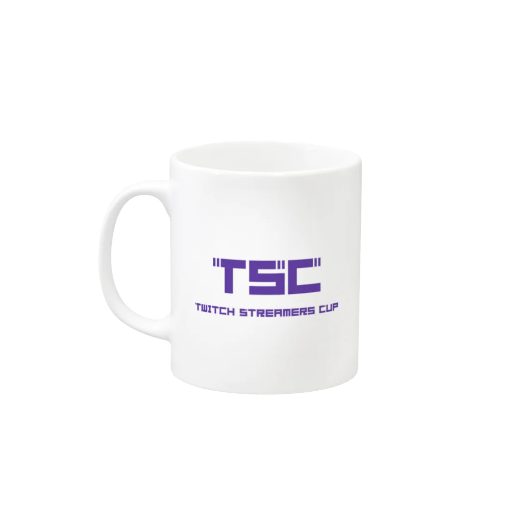 TSC 公式の佐久間オリジナルマグカップ Mug :left side of the handle