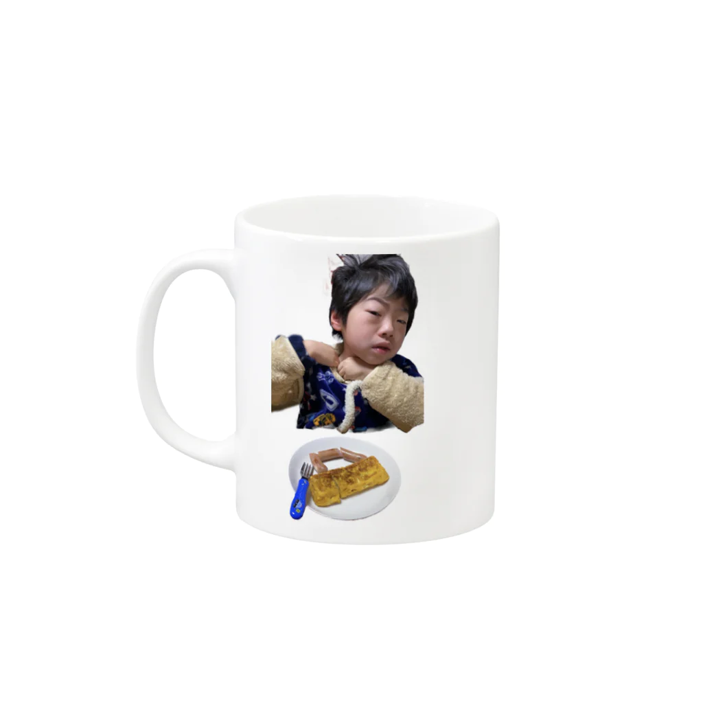 さーにゃんの眠い Mug :left side of the handle