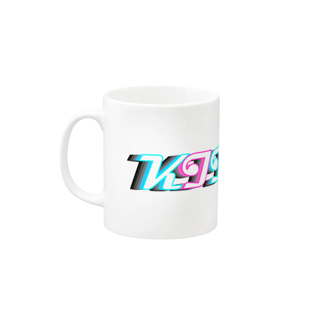 itosan150🎯のkithat ネオンG2 Mug :left side of the handle