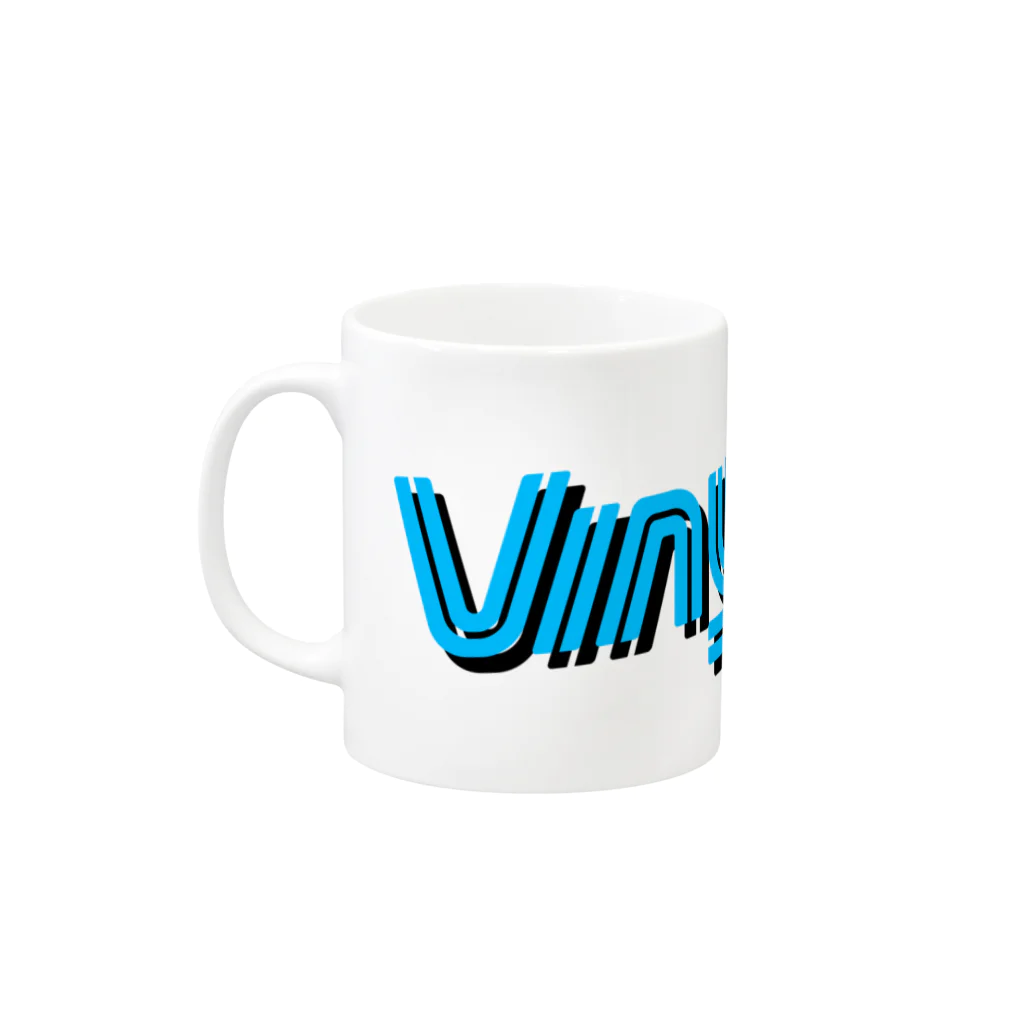 VinylcornのVinylcorn ロゴ マグカップ 2 Mug :left side of the handle