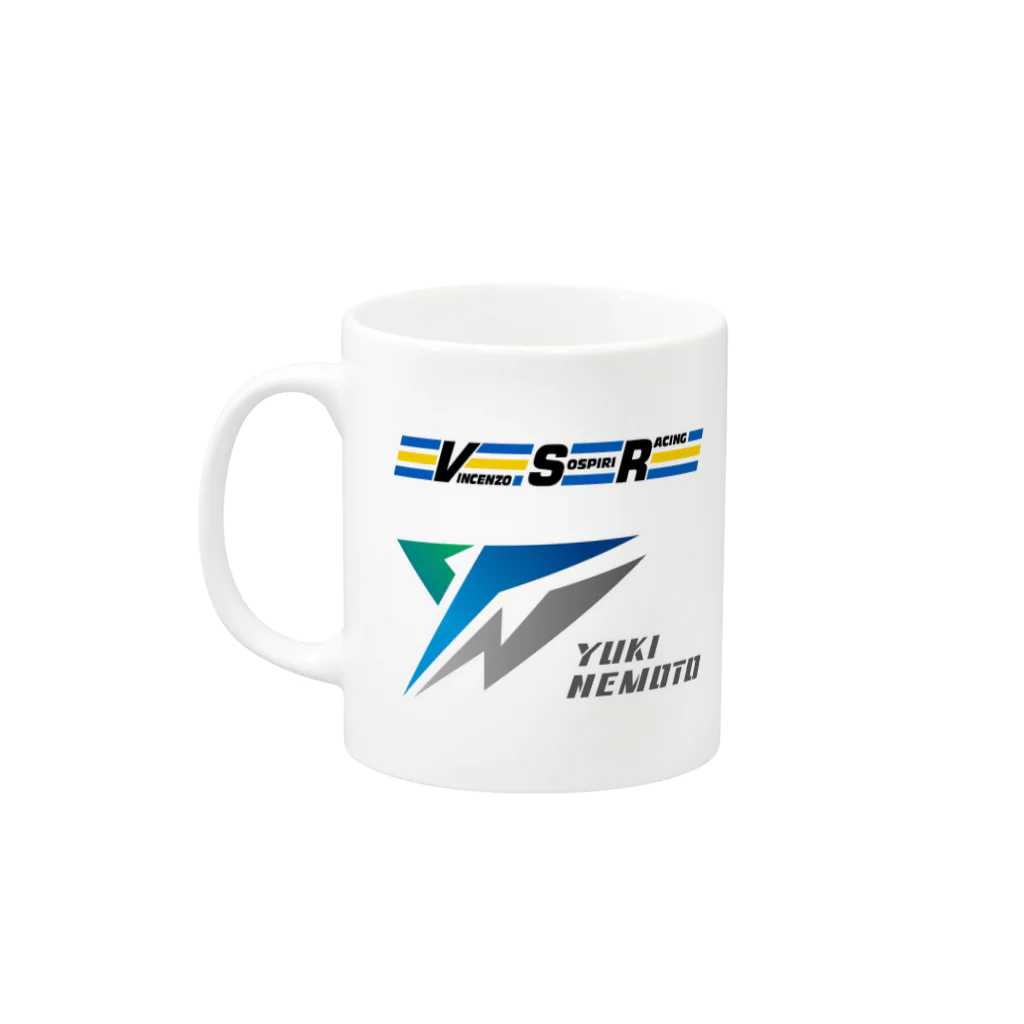 KOSEI-STOREの根本悠生2022 マグカップ Mug :left side of the handle