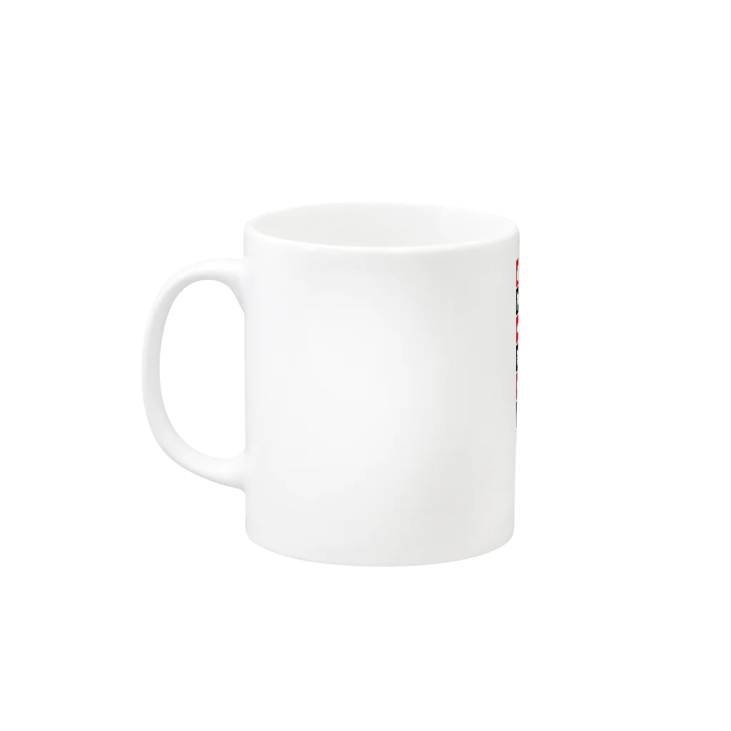 ジルトチッチのデザインボックスのハートをゲットのたくらみクレコちゃん Mug :left side of the handle