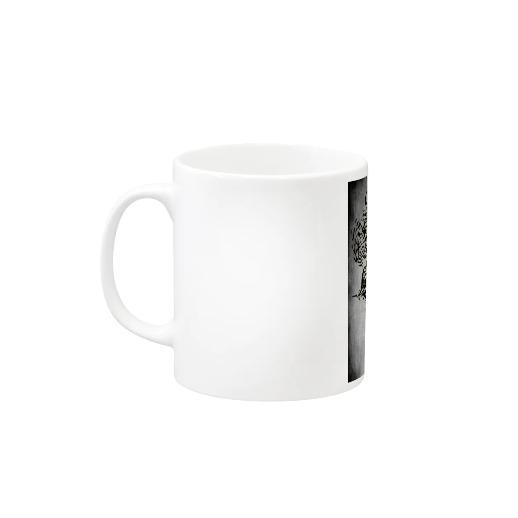 KASHIZUCOM のKASHIZU  Mug :left side of the handle