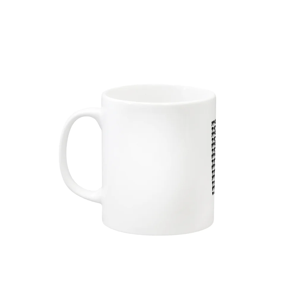 ぼりこのツクツク Mug :left side of the handle