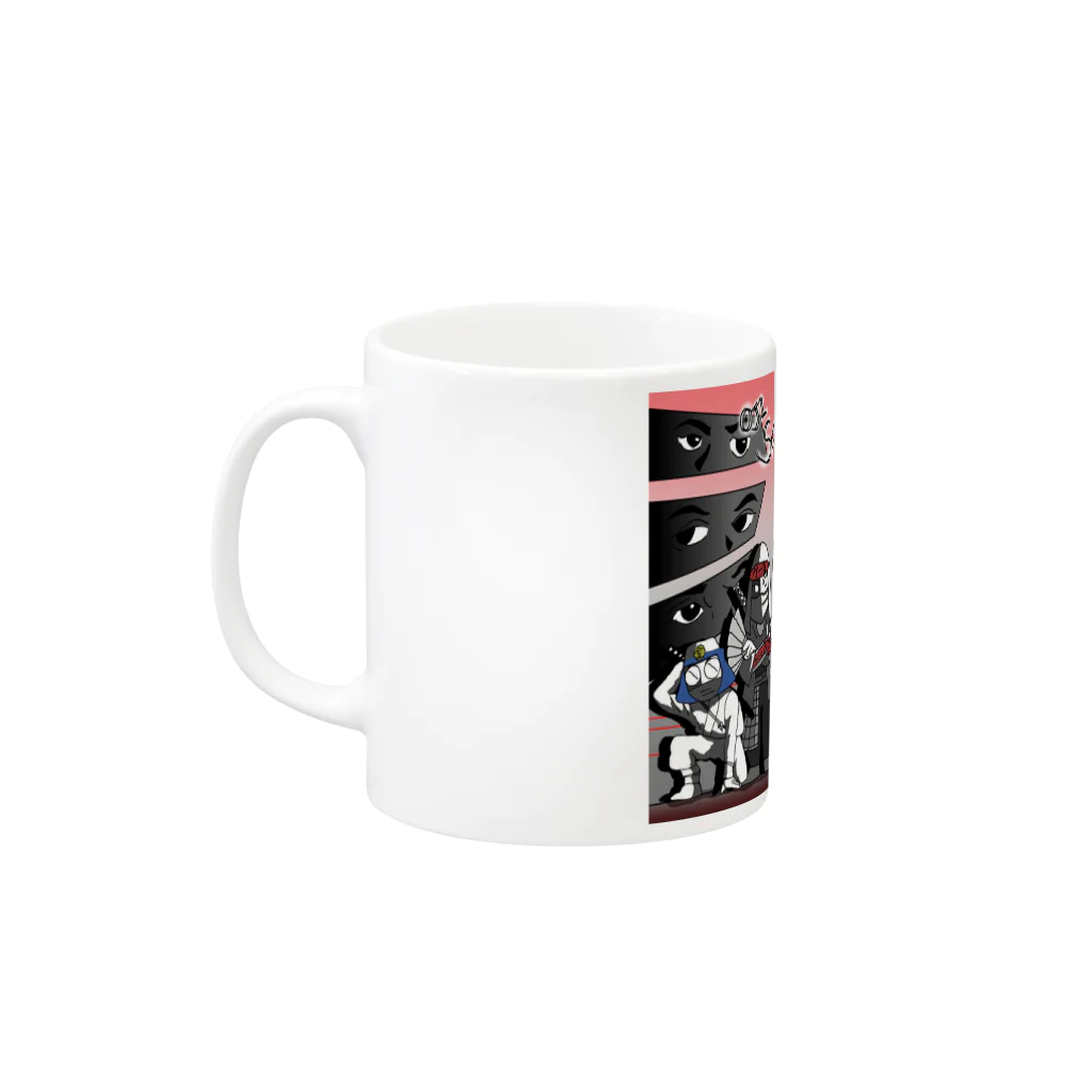 かぜすず　風（かぜすずふう）のOji-Seven Samurai Mug :left side of the handle