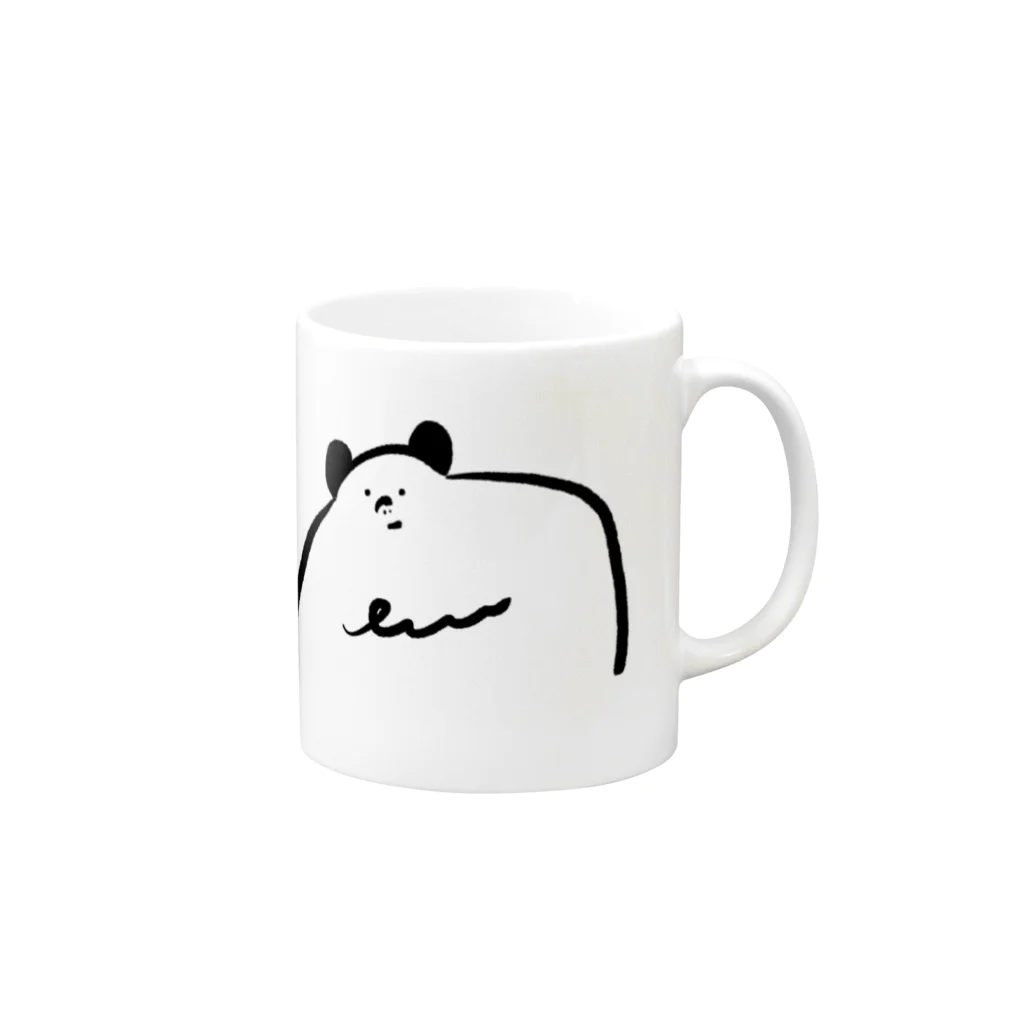 Hi！きのこちゃんストアですのオリバー Mug :right side of the handle