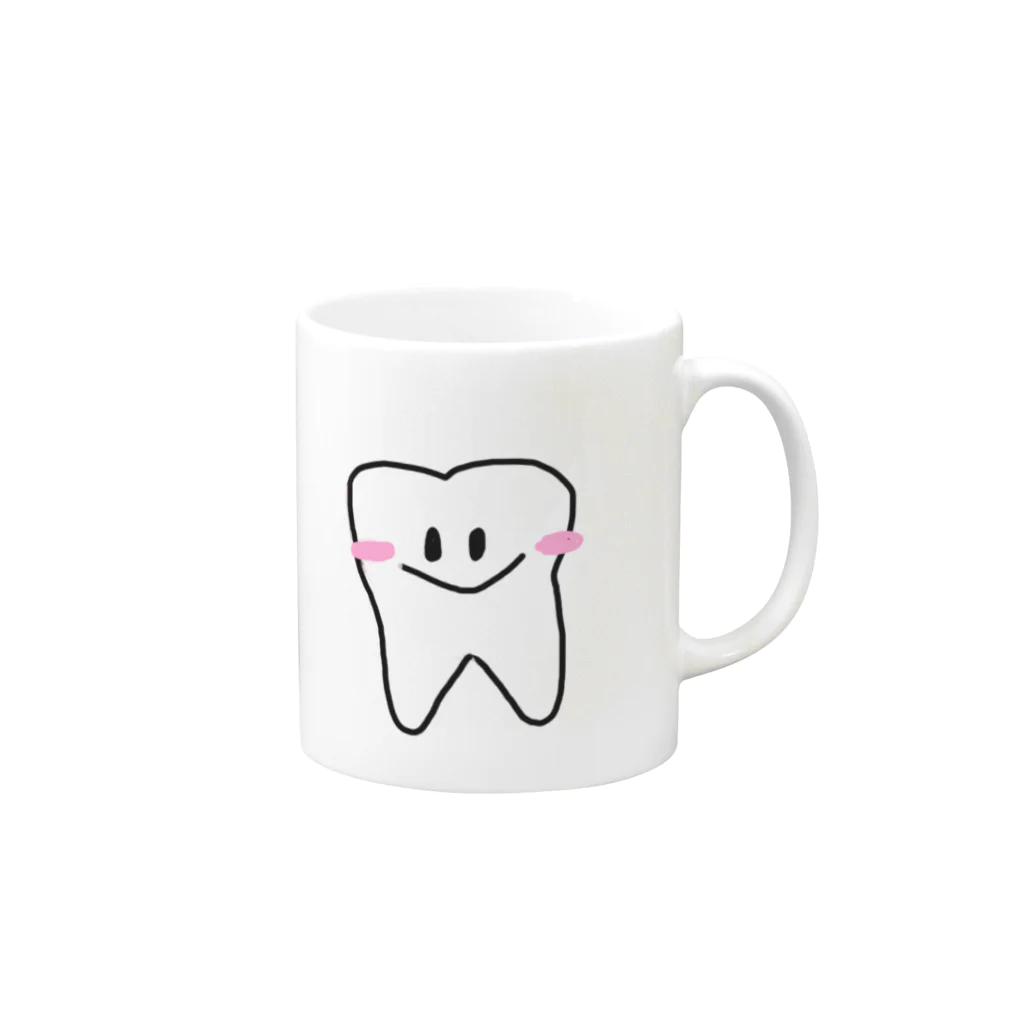 michaaamのはーちゃん Mug :right side of the handle