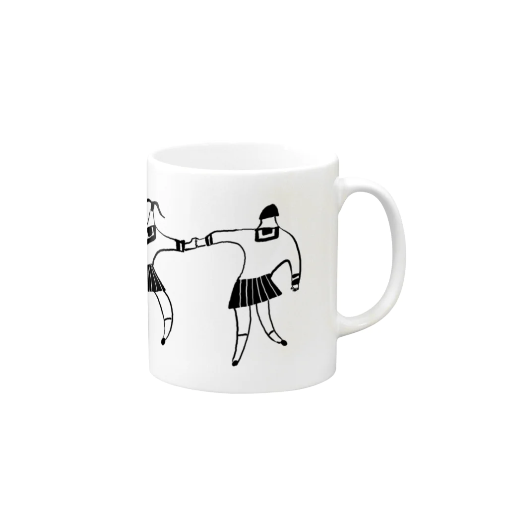 aki_ishibashiのせいしゅん Mug :right side of the handle