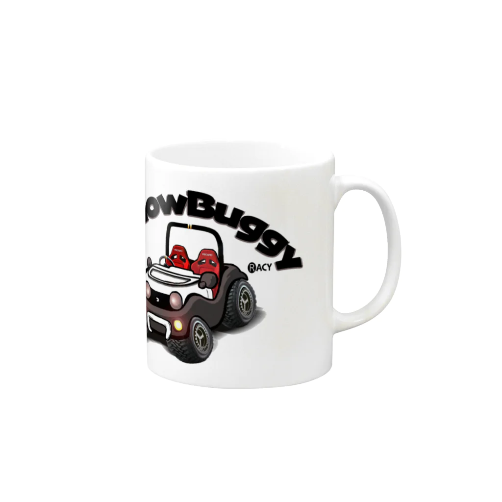  XXレーション・ショップのFellowBuggy.Racy Mug :right side of the handle