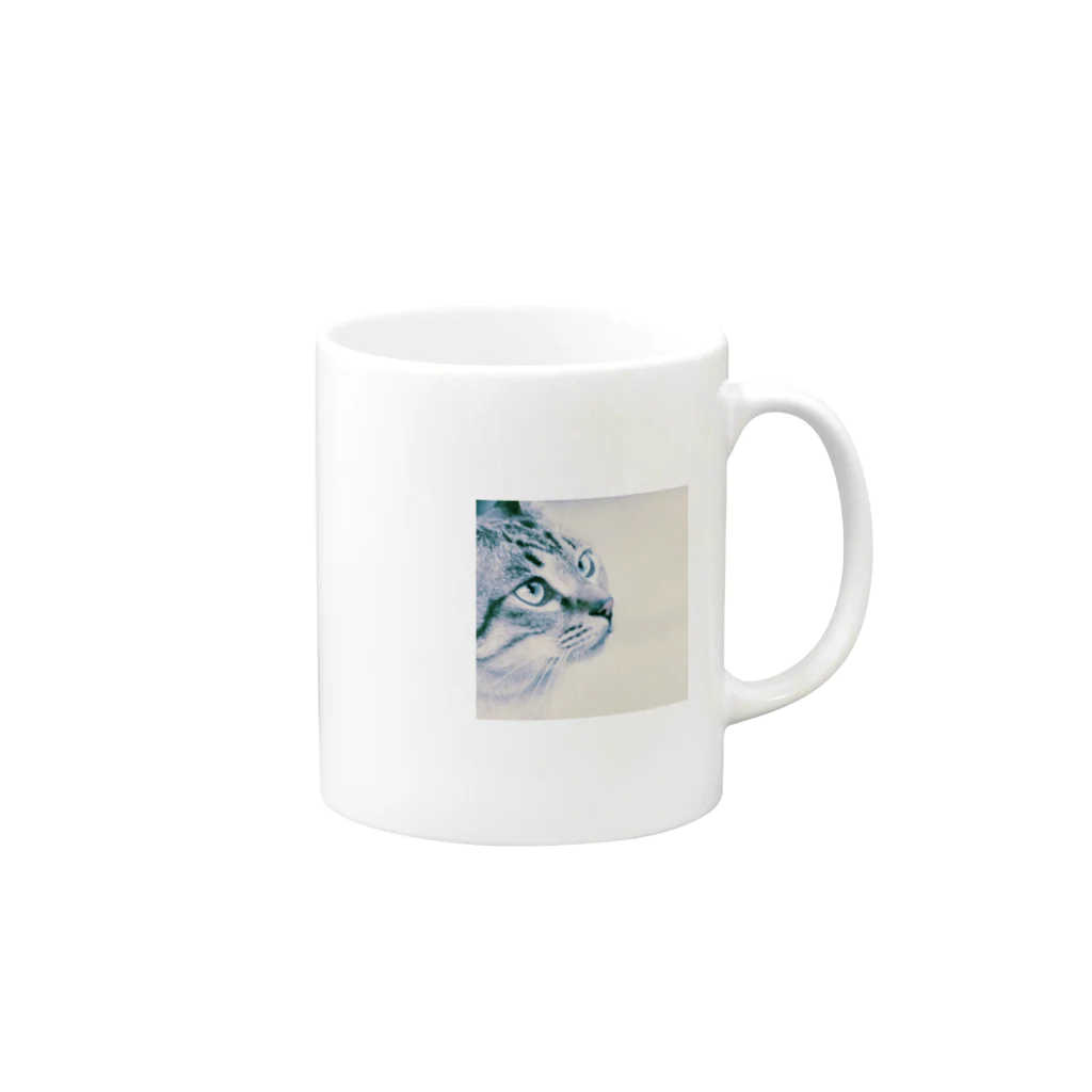 0isall_zoologicalの猫部2 Mug :right side of the handle