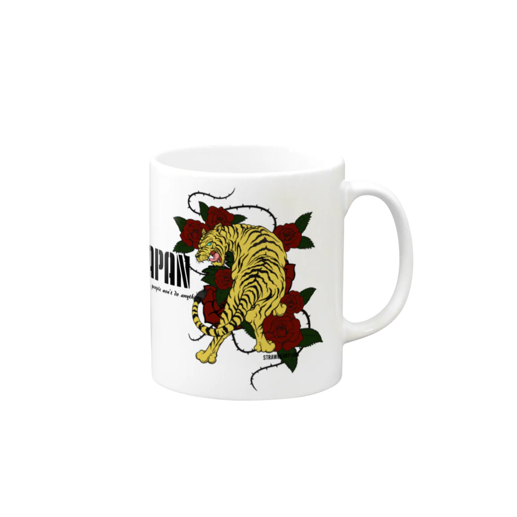 JOKERS FACTORYのJAPAN Mug :right side of the handle