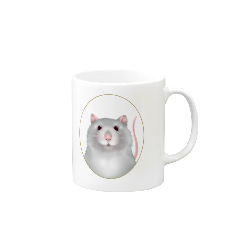 Fancy Rat　のFancy Rat Mug :right side of the handle