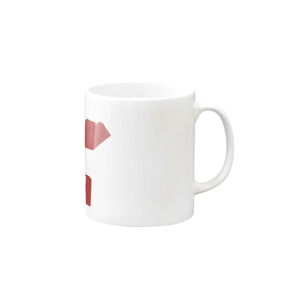 ふんどしちゃんの外付け浄水器 Mug :right side of the handle