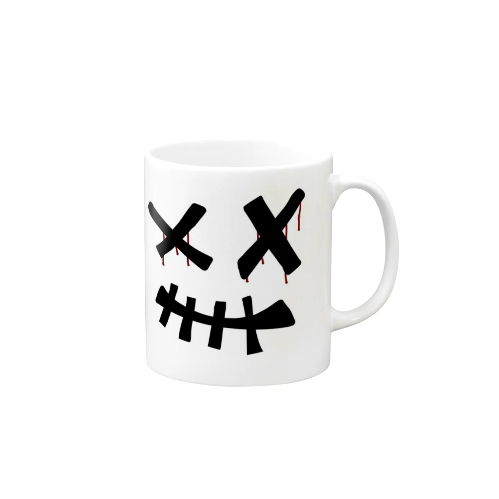 ゴーストテイムのGhost,Timマグカップ Mug :right side of the handle