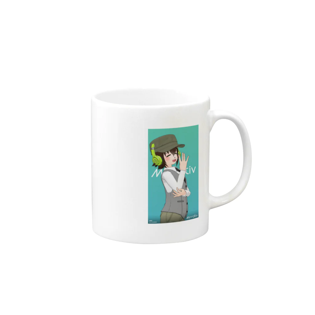 ZomSHOPのzomくんのアイテム Mug :right side of the handle