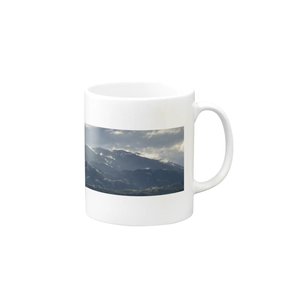 マロンの景色を求めて癒しを Mug :right side of the handle