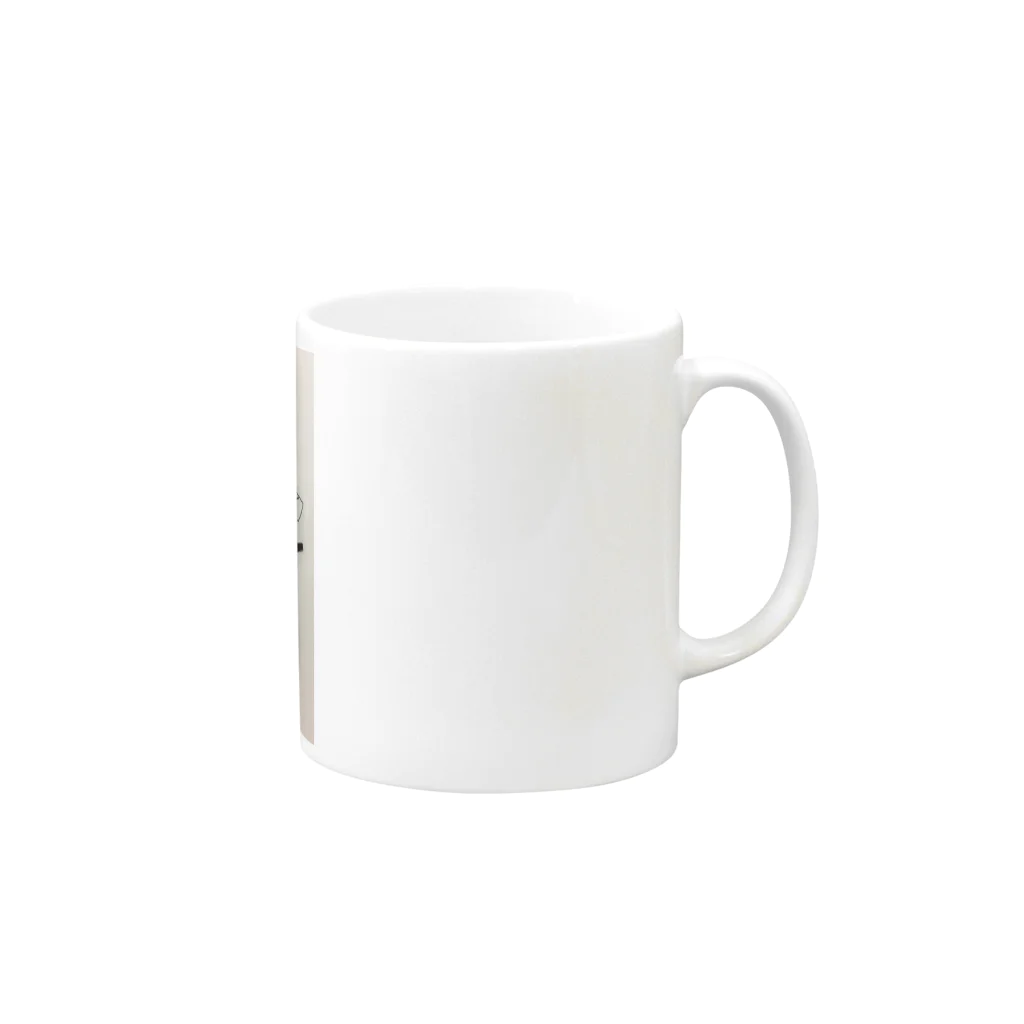 こーまるのsagoi Mug :right side of the handle