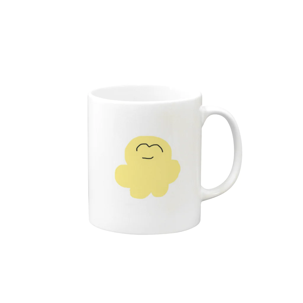 じすこのいたたん Mug :right side of the handle