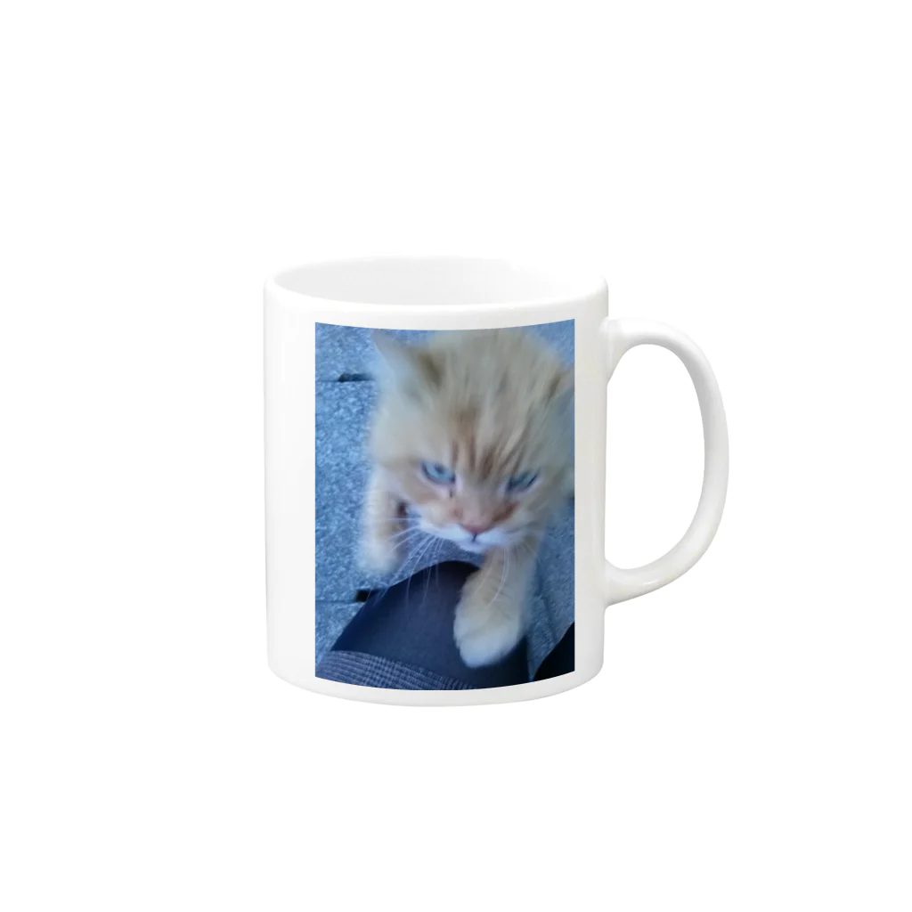 kaeruのちゃみちゃん Mug :right side of the handle