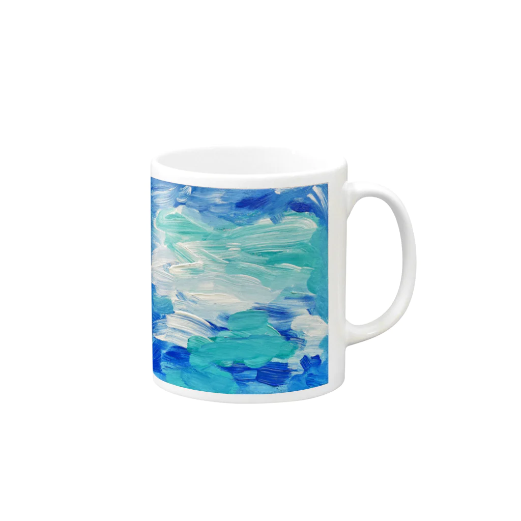 Hの海 Mug :right side of the handle