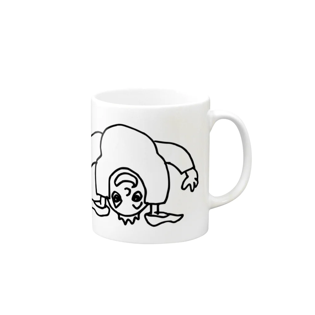 よかとロックのまた明日 Mug :right side of the handle