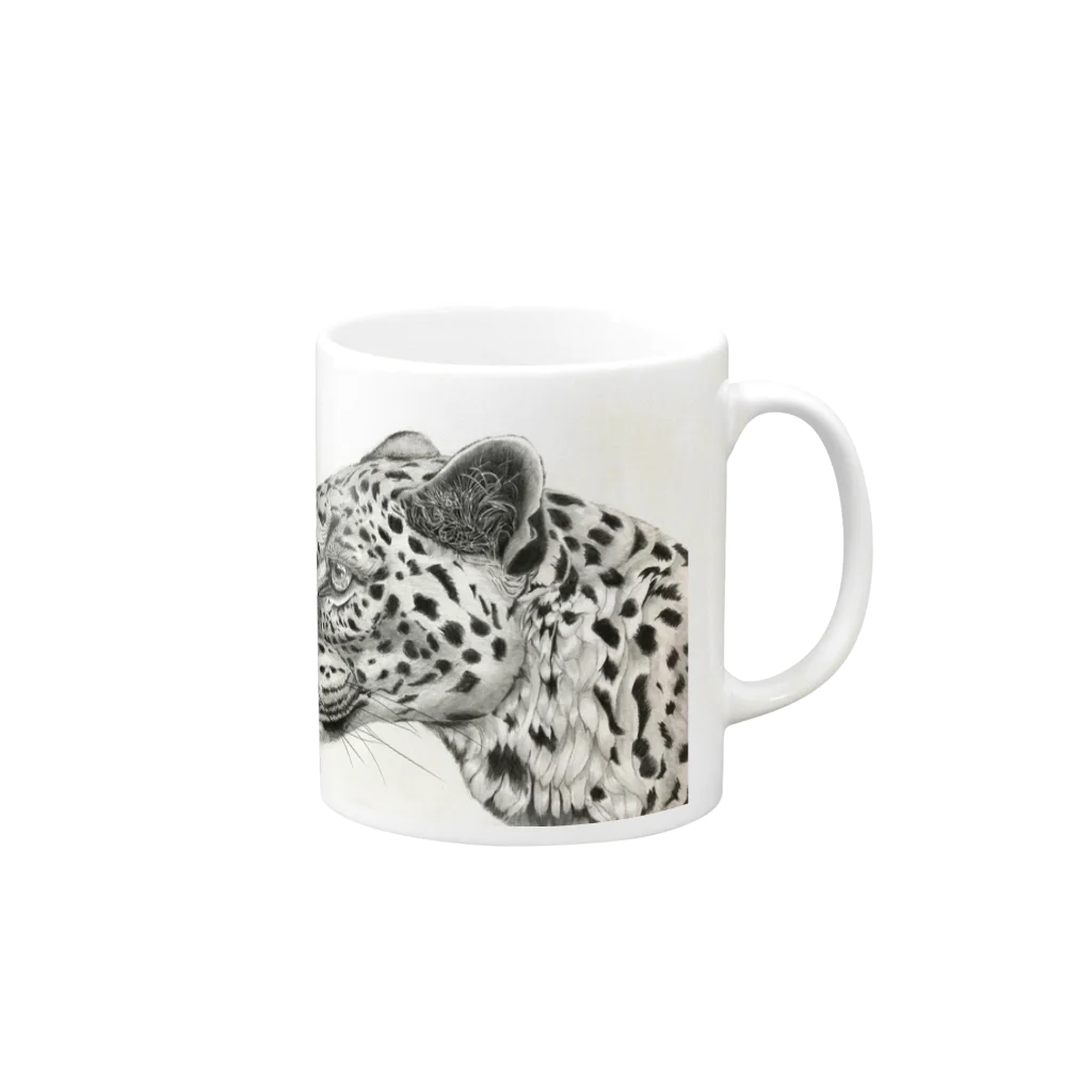 mayaのpanther Mug :right side of the handle