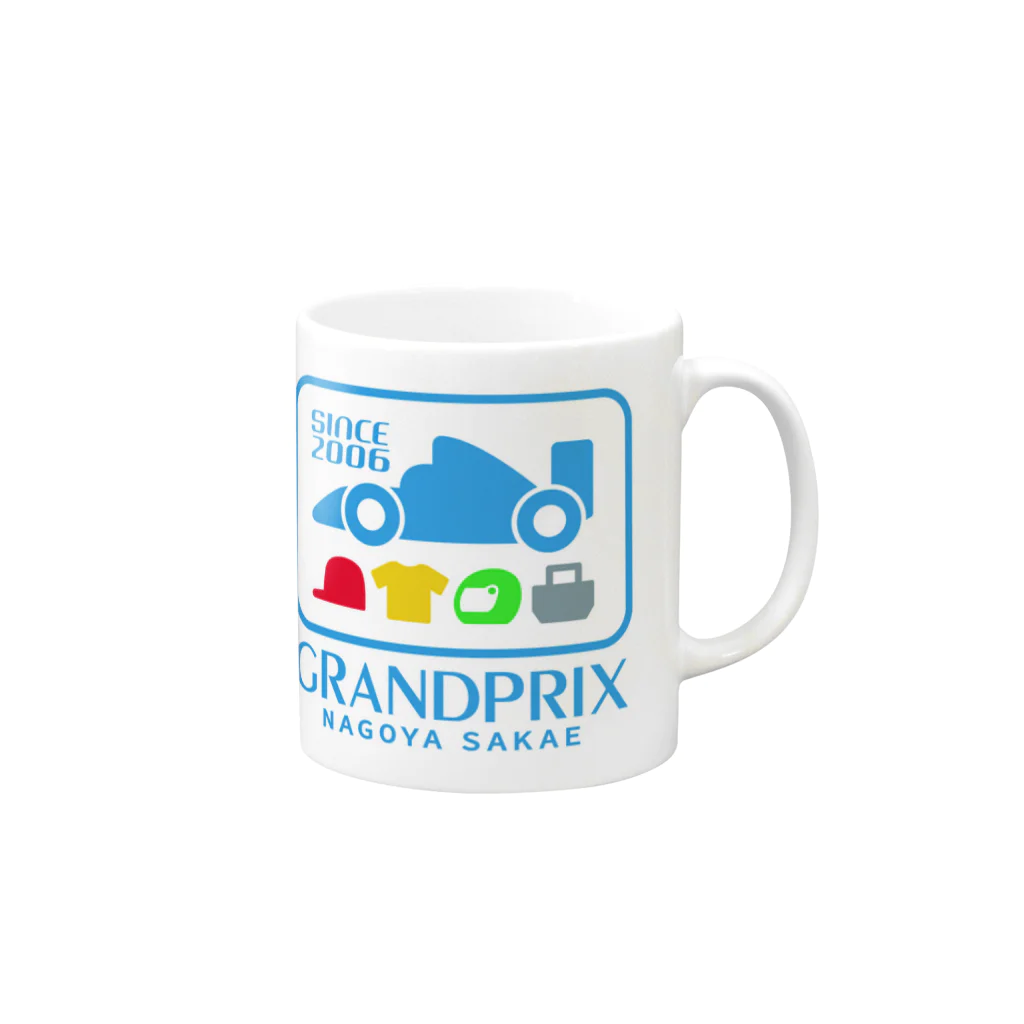 GRANDPRIX名古屋栄店のGRANDPRIX名古屋栄店　オリジナルマグカップ マグカップの取っ手の右面