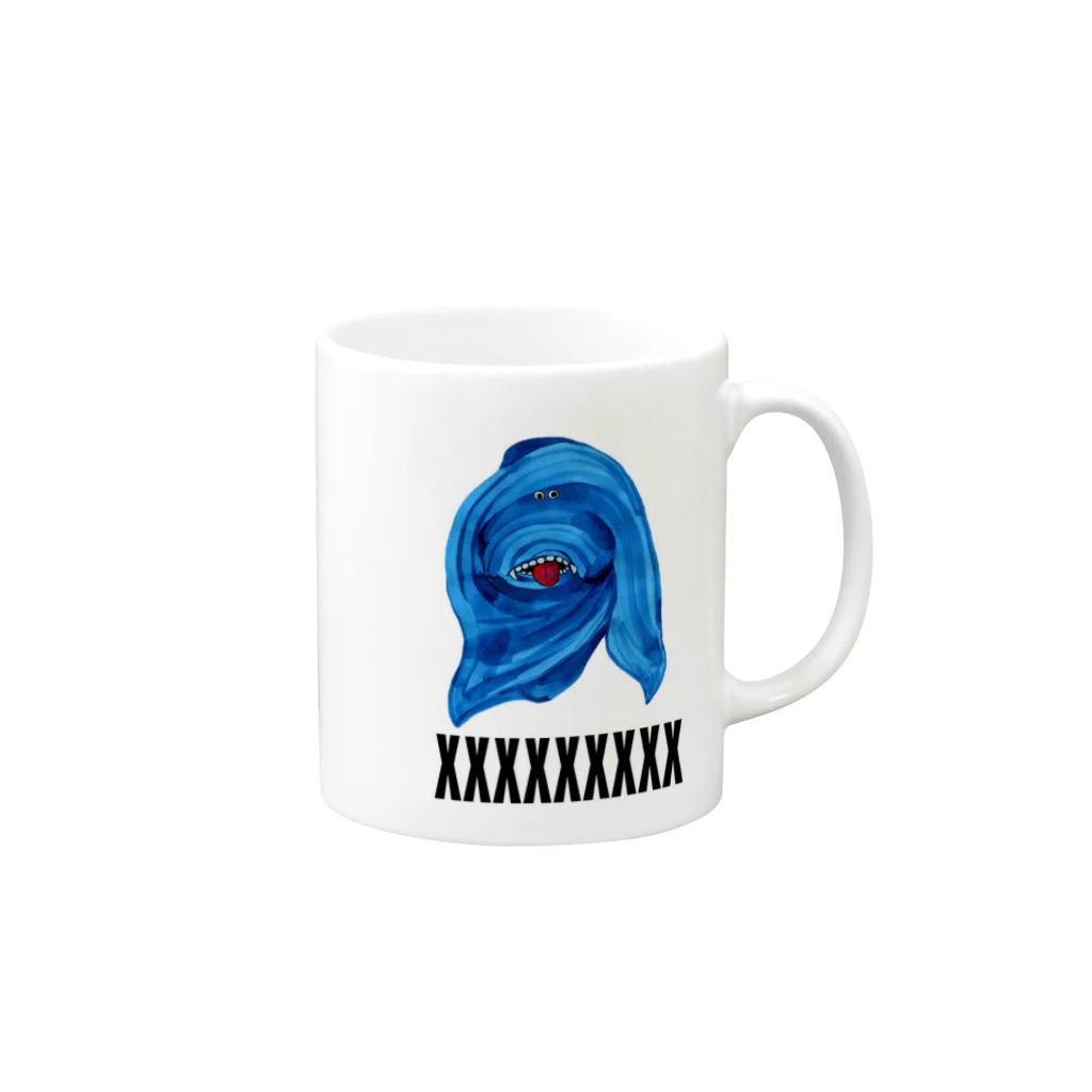 ImperialheadのWAVE GUY Mug :right side of the handle