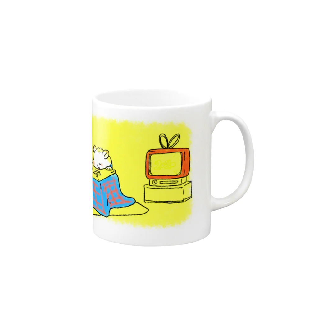 AXCのねずみのだんらん Mug :right side of the handle