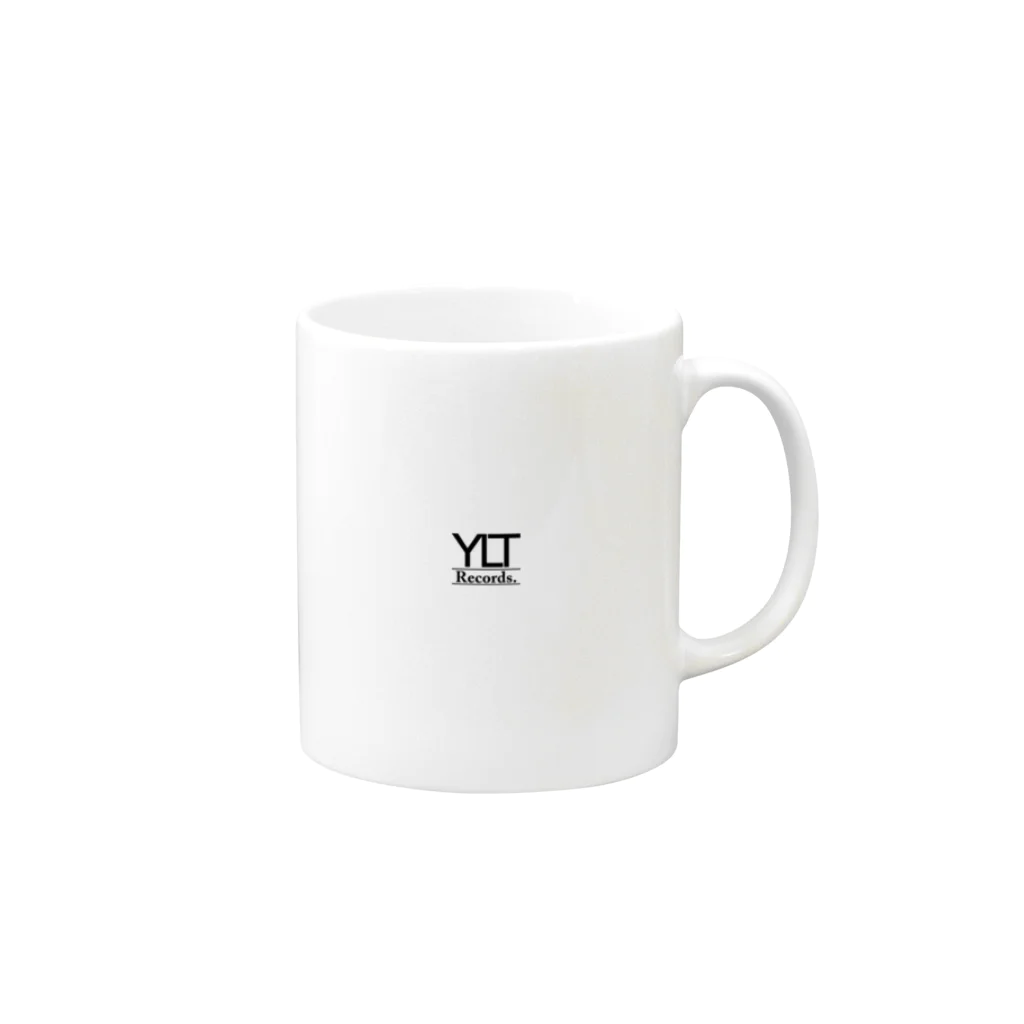 Yuto Hakutaのロゴ マグカップ Mug :right side of the handle