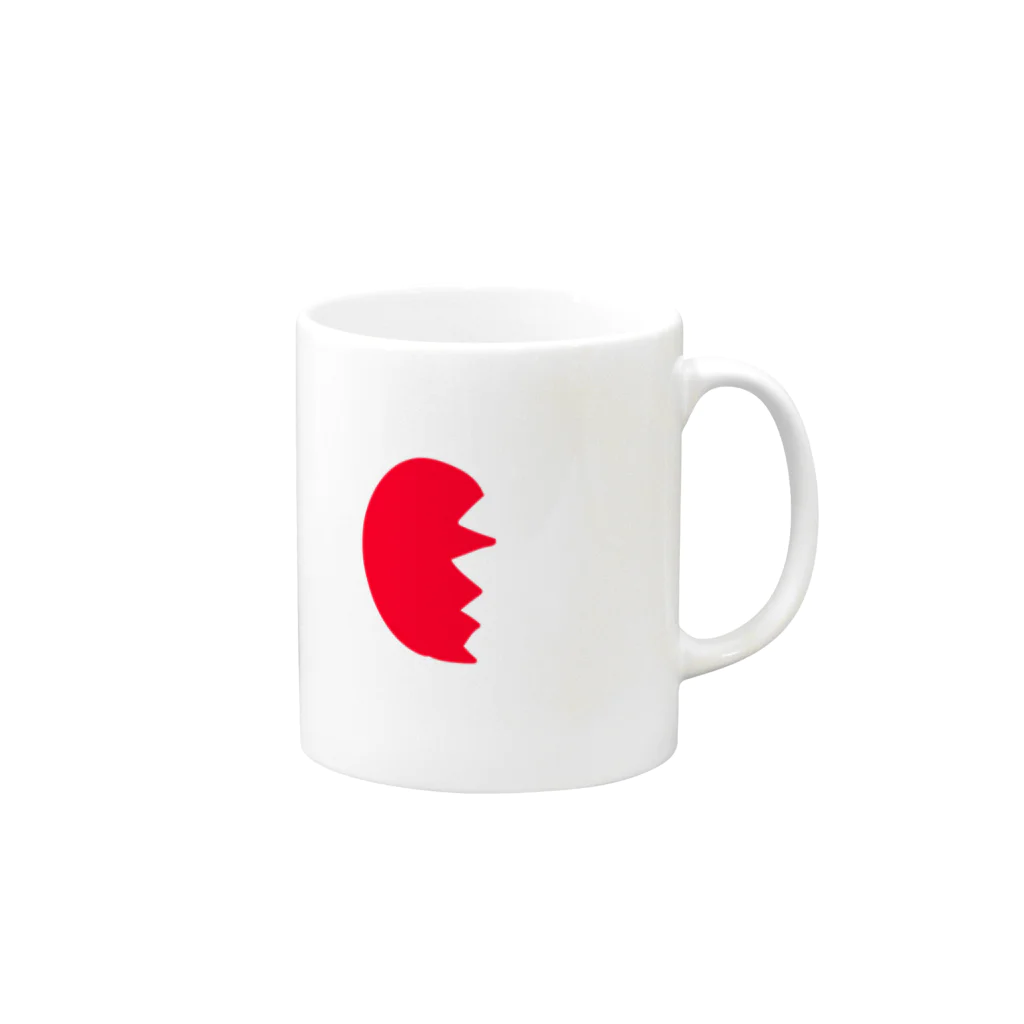 ヘルプ金の失恋マグカップ Mug :right side of the handle