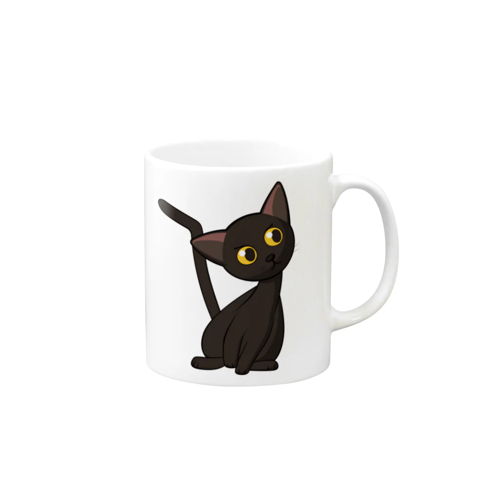 asta_kurokenのポンちゃん01 Mug :right side of the handle