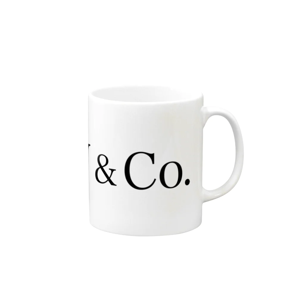 おもしろいTシャツ屋さんのUN & Co. Mug :right side of the handle