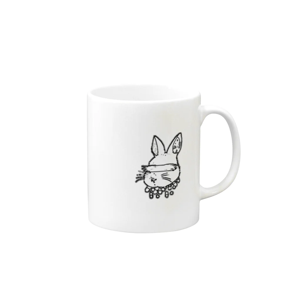 YNY(ユニイ)のO93USA3 Mug :right side of the handle