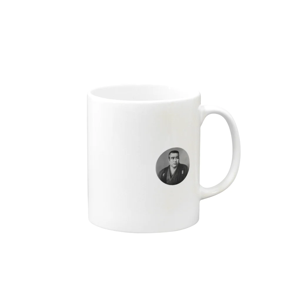 くう3の西郷 Mug :right side of the handle