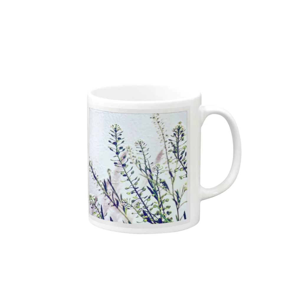 blancillaの揺れる花 Mug :right side of the handle