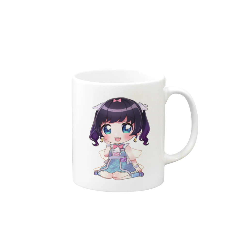 ゆのみ🐈🍵のSD1 Mug :right side of the handle