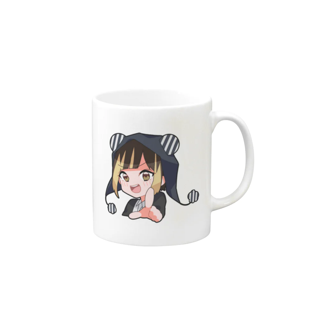 なぎ☁️ショップのマグカップ Mug :right side of the handle