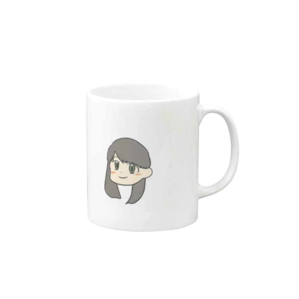 シャイニングのアッシュ Mug :right side of the handle