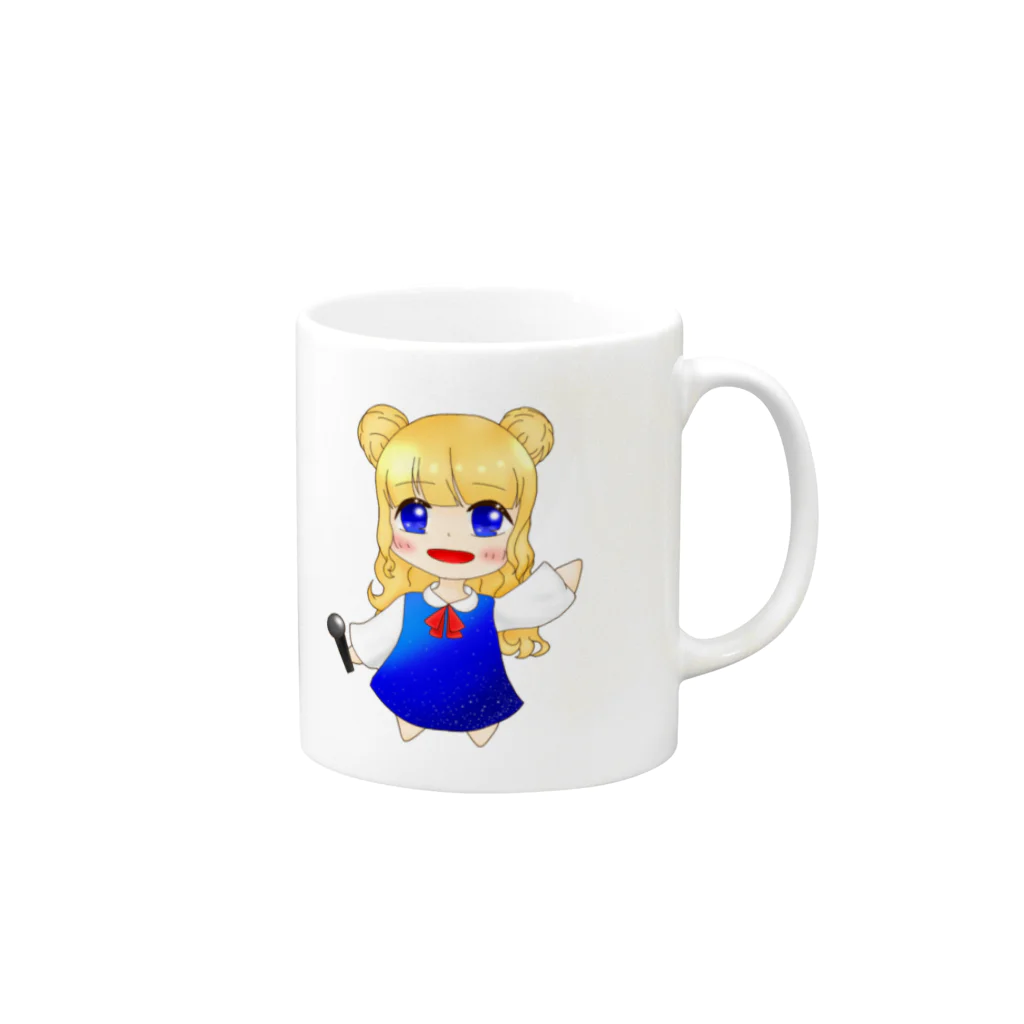 *✭shooting star✩⃛ೄVtuberのshooting starのグッズ Mug :right side of the handle