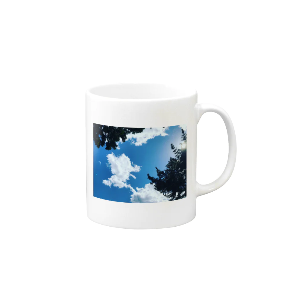 WONDERSHOPのfine weather Mug :right side of the handle