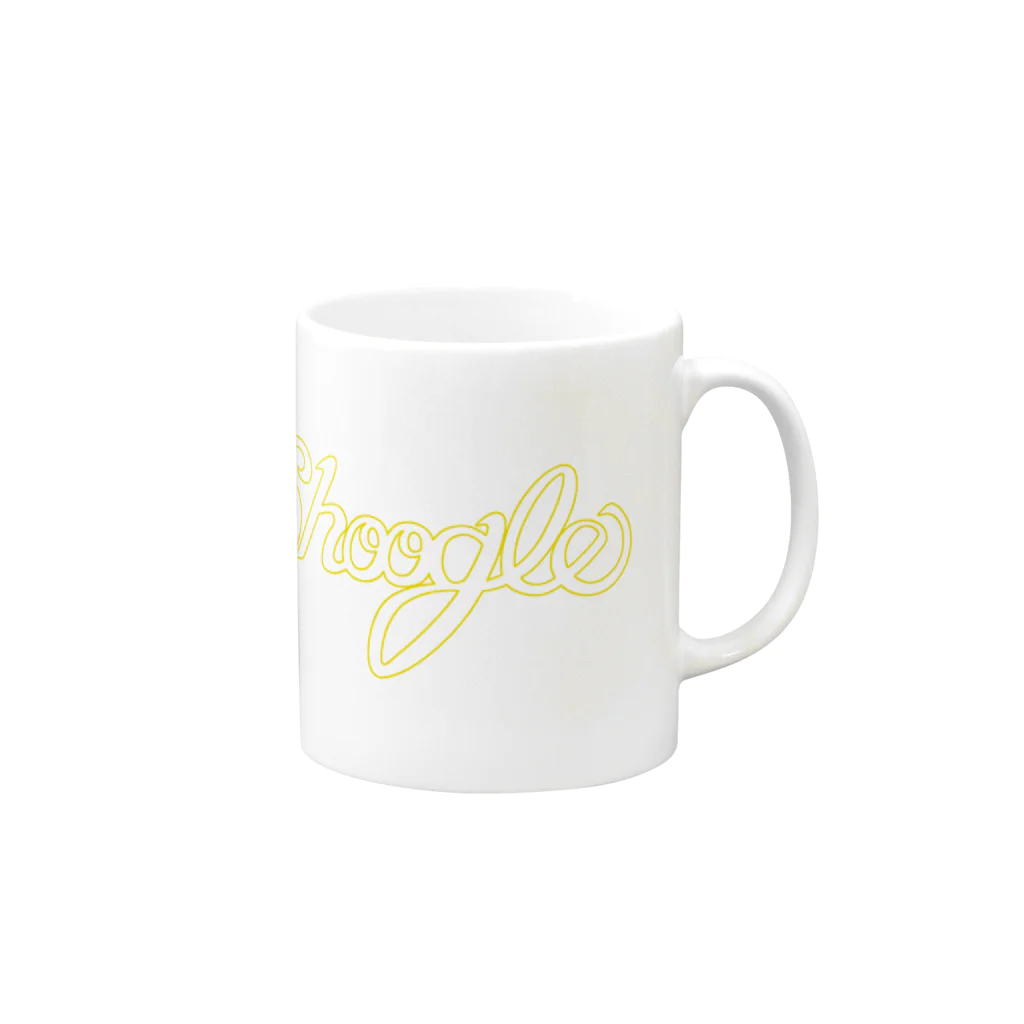 週刊少年ライジングサンズのShoogle(シューグル) Yellow Line Mug :right side of the handle