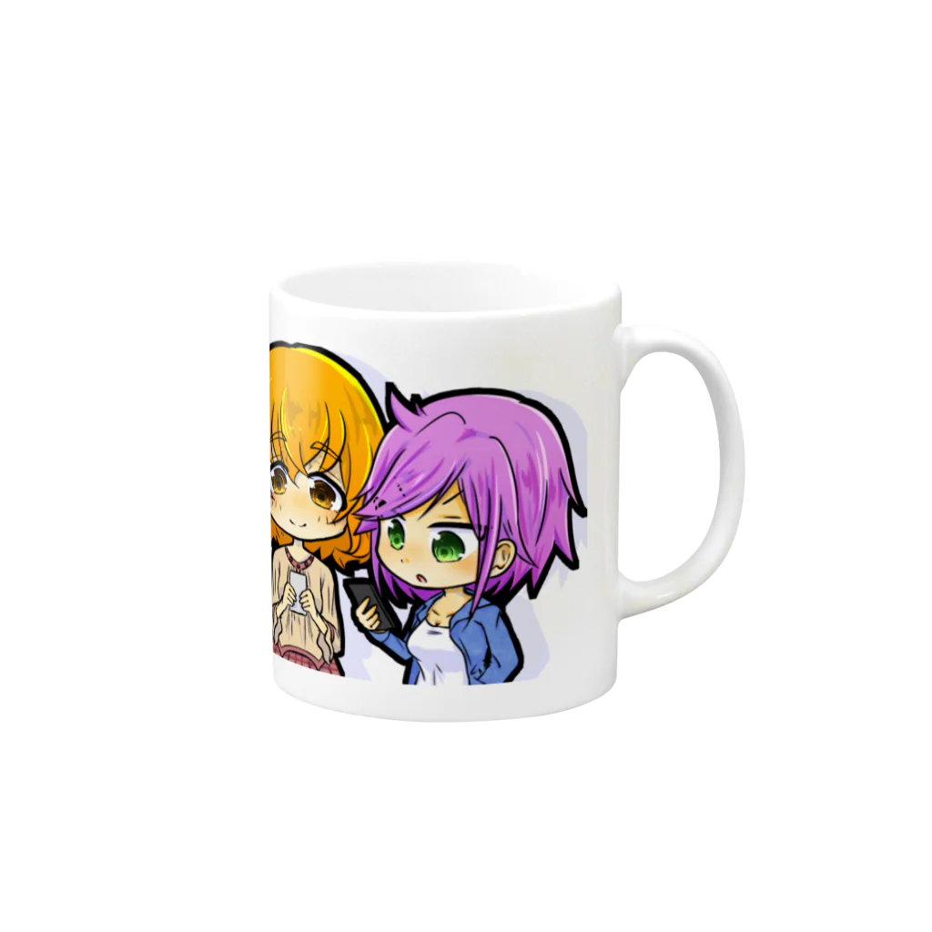 家畜とその他の３人組 Mug :right side of the handle