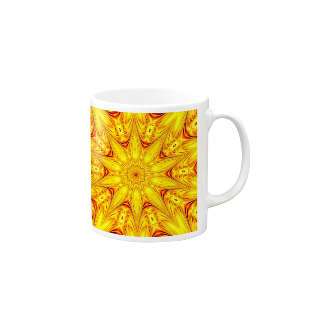 Anna’s galleryのSunflower Mug :right side of the handle