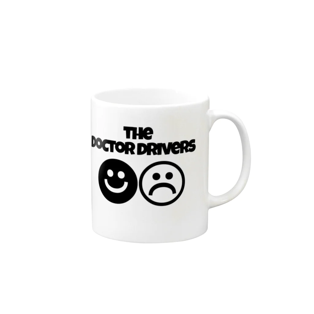 naran_noのTHE DOCTOR DRIVERS Mug :right side of the handle