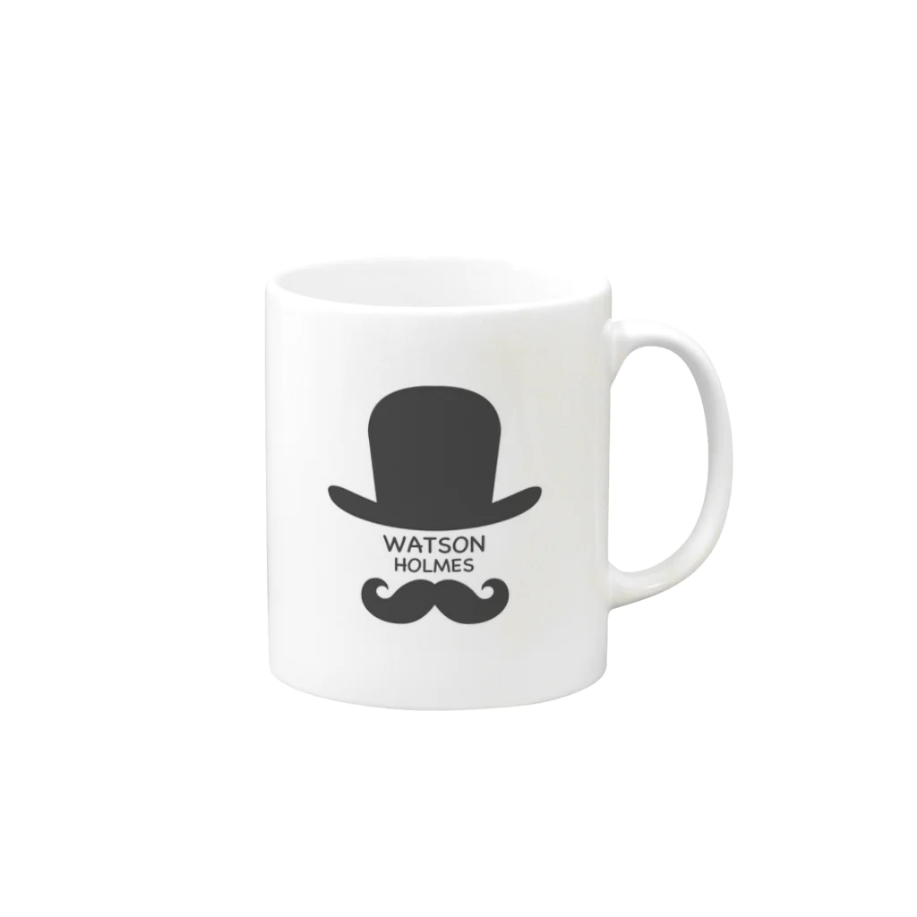 WATSON HOLMESのWATSON HOLMES Mug :right side of the handle