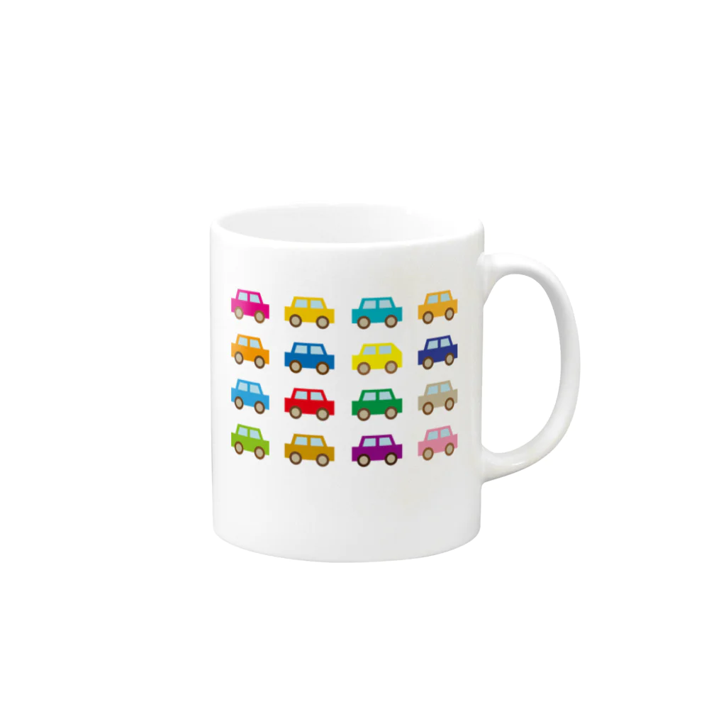 フォーヴァのCARS Mug :right side of the handle