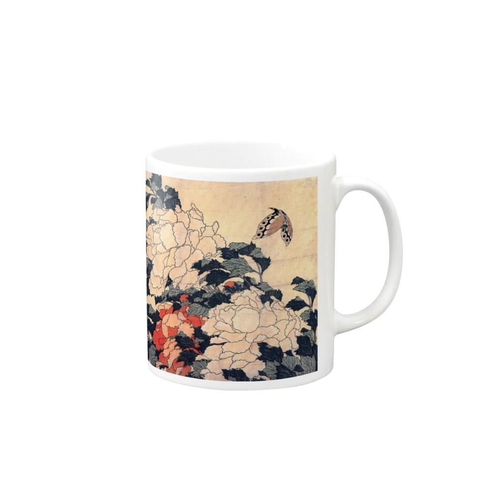 ART COLORE [アールコロレ]のHOKUSAI Mug :right side of the handle